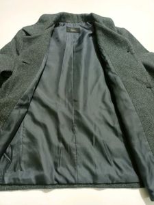 Classic Korean Blue Tweed Blazer Mint Condition M