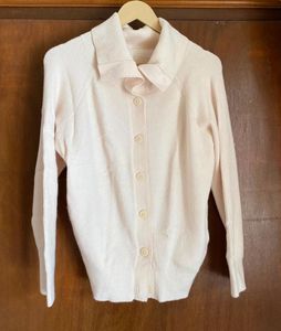 Soft Button-Up Knit Sweater