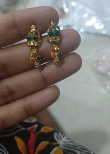 micro Gold Plated  screw back earrings