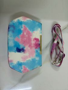 Tie-Dye Clutch Bag