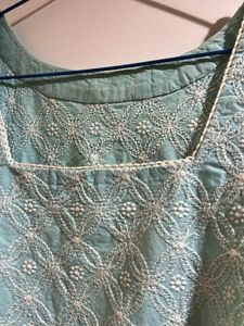 Kurta set chikankari