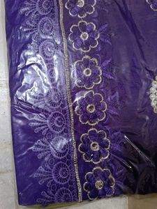 Embroidered Kurta Set with Dupatta (unstitched)