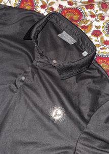 Stylish Black Polo T-Shirt