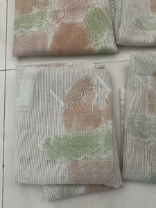 4 Single peices- Decorative Lace Net sofa covers