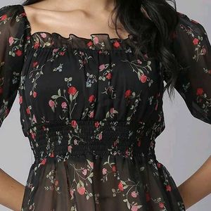 Floral Print Top