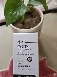 Deconstruct Vitamin C Gel Sunscreen SPF 50