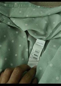 Price Drop Polka Dot Ruffle Blouse