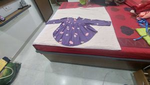 Purple Floral Print  top
