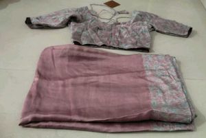 Elegant Pink Saree