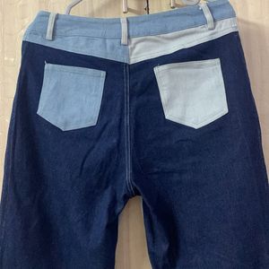 Jeans With Unique Pattern