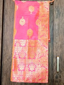 Party Wear Kurti {Gown} With Long Dupatta And Bottom