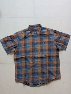 Bean Pole - Men's Plaid Short Sleeve Shirt