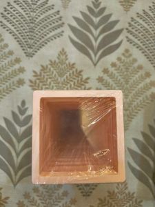 Modern Square Pink Organisers - Set of 10