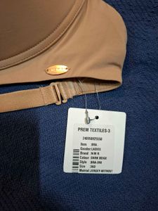 Enamor Nude Low Back Bra