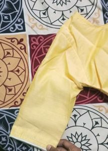 Elegant Yellow Kurta Set with Dupatta