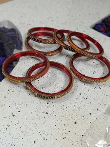Embellished Bangles Set