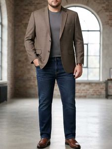 Men's Classic Brown Blazer