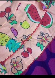 2-3 year Adorable Fruit Print Girls Dress