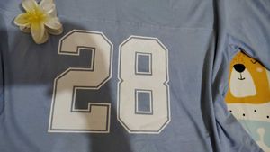 Light Blue "28" Graphic Tee