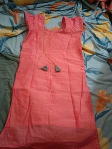 Pink Kurta Set with Dupatta