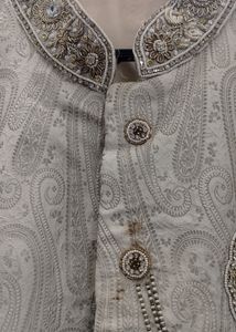 Classy Sherwani With Zardosi Work