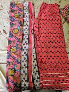 New Libas Cotton Printed Suit Set💟