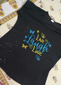 Live Laugh Love Graphic T-Shirt