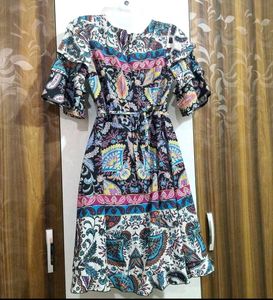 Boho Chic Print Dress