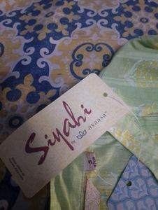 Beautiful Olive Green Brand New Kurti