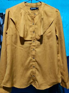 Stylish Mustard Yellow Top