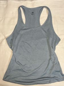 H&M Blue Racerback Tank Top