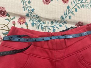 Cute Pink Beaded Joggers