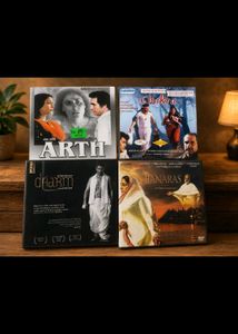 Collection of 4 Classic Indian Film DVDs