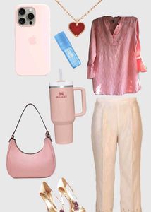 🌸 Elegant Pink Kurti 🌸