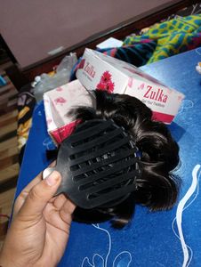 Hair Bun Extension Piece - black