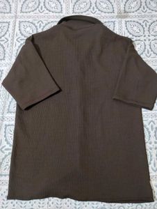 Brown Rayon shirt (New)