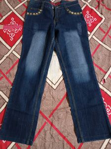 Stylish Women's Blue Denim Jeans