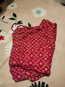 Golden Print Short Plazzo Pant