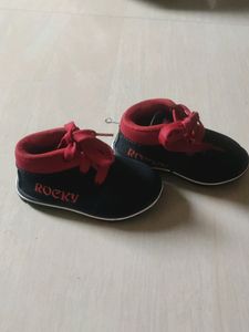 Black And Red Shoes