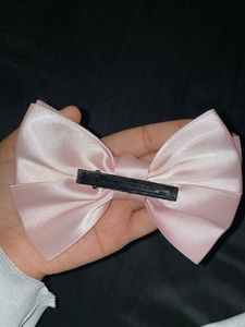 Cute Pink Tulle Hair Bow