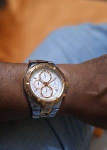 TITAN Chronograph Rose Gold9308KDA