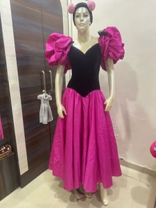 pink prom dress
