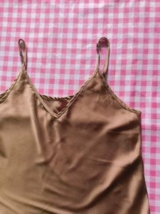 satin cami top