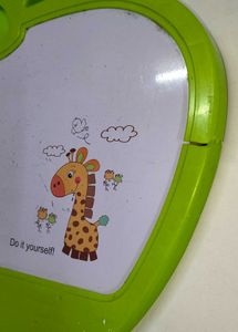 Writing board two in one unique piece