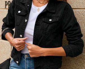 denim black jacket
