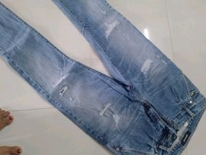 Light Wash Slim Fit Jeans
