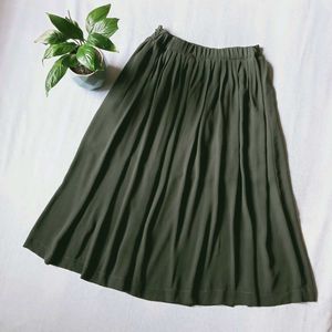 Olive Skirt [Free Delivery]