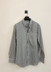 Striped Button-Down Shirt
