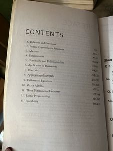 NCERT Exemplar Mathematics Class XII