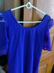 Royal Blue Anarkali Kurta